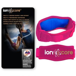 ionocore Coudiere Tendinite x2 - Soulage La Douleur Du Tennis Elbow - Coudiere Epicondylite Homme et Femme - Soutien Et Confort Tendinite Coude - Attelle Coude - Bracelet Epicondylite Bande (Coresteady, neuf)
