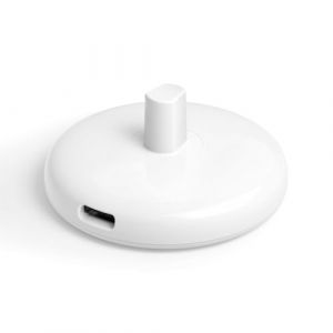 Chargeur de Voyage pour Brosse à Dents électrique Slim Compatible avec la Brosse à Dents électrique Oral B Pro/IO/D, Chargeur Oral b, Mini Chargeur Portable Type C(Blanc) (REYK, neuf)
