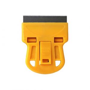 Grattoir multifonction en acier inoxydable portable pour ongles art d&eacute;calcomanies retrait de peinture sur mur en verre sans danger pour enlever les &eacute;tiquettes des appareils (Gjianmin, neuf)