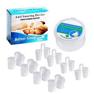 Dilatateurs Nasaux Nasal Anatomique Snore Stopper Arrêter De Ronfler Ecarteur Nasal Anti Ronflement Sportif Sport Silicone Sommeil Purificateur D'air De Ronflement Lutter Contre Le Ronflement (EHOTER Décor, neuf)