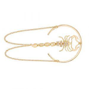 SOIMISS Brassard Scorpion Brassard Brassard Bracelet De Bras Manchette Brassard Ouvert Manchette Réglable Brassard Grec Brassard Animal Brassard Bracelet Manchette Bracelet Ouvert (Star-wish, neuf)