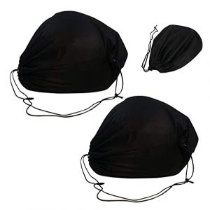 DBAILY Sac pour Casque,2pcs Sac De Rangement pour Casque avec Cordon De Serrage General Sac &agrave; Dos Moto Housse De Casque pour Casque De Rangement Casques De V&eacute;lo Casques De Ski (Noir,44 x 48 Cm) (DBAILY, neuf)