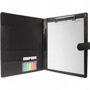 Porte Documents A4 en PU Cuir avec Pince Porte-Bloc Portfolio,Trieur de Dossiers Multifonction avec Compartiments Int&eacute;rieurs pour Bureau R&eacute;union &Eacute;cole Voyage (Orrdiffi, neuf)