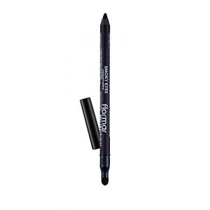 Flormar Smoky Eyes Waterproof Eyeliner &ndash; crayon yeux waterproof longue tenue avec applicateur &eacute;ponge &ndash; couleur intense, texture cr&eacute;meuse & maquillage yeux pro, 05 Deep Purple (Flormar Cosmetics GmbH, neuf)