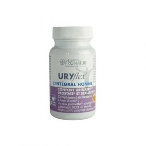 URYflex L&rsquo;INTEGRAL HOMME &ndash; Compl&eacute;ment alimentaire prostate et vitalit&eacute; masculine &ndash; Ortie, courge, ginseng, saw palmetto, zinc, s&eacute;l&eacute;nium, SOD &ndash; 60 g&eacute;lules &ndash; Fabriqu&eacute; en France (Laboratoire Pronatur, neuf)