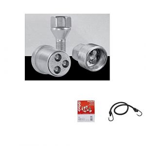 Compatible avec Ford EcoSport, Transit Connect, Mondeo, Fiesta Active dal 01/2014 in Poi (H) BOULONS GOUPILLES VIS Roues ANTIVOL Jantes en Acier Voitures FOURGONS SUV (farbrothersonline, neuf)