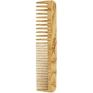 TEK -Grand Peigne à Dents Larges et Épaisses, Fabriqué à la Main en Italie, pour les Cheveux Ondulés et/ou Fins - 20 x 4.5 cm (TEK BRUSHES & COMBS, neuf)