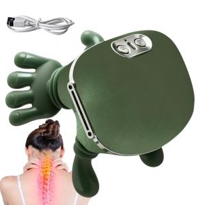 Massage Master Pour Épaule, Masseur De Cou, Massage Sans Fil À 3 Vitesses Du Cou Et Des Épaules Avec 2 Modes De Chaleur,Appareil deMassage pour le cou et les épaules Pour Soulager La Douleur (lanmijia, neuf)