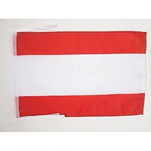 AZ FLAG - Drapeau Tahiti - 45x30 cm - Pavillon Tahitien - Polynésie Française 100% Polyester avec Deux Cordelettes - 20g (AZ-FLAG, neuf)