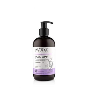 Alteya Organic Savon Liquide Lavande & Aloe 250 ml – Certifié Organique de l’USDA Savon de douche pur naturel (Alteya Organics - Europe, neuf)