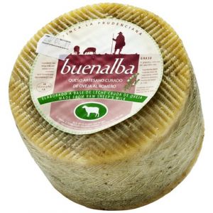 Fromage de Brebis Affiné ‘Romarin’ (1 kg) - Buenalba (Jamonshop, neuf)