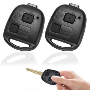 6 pi&egrave;ces pour Toyota Yaris, Coque Cl&eacute; sans Lame, Coque De Cle De Voiture, Boitier De Cl&eacute; 2 Boutons, Boitier Cl&eacute; Voiture, pour Mod&egrave;les Rav4, pour Yaris, pour Corolla, pour Celica et pour Plus. (AMAAL ABD LIMITED, neuf)