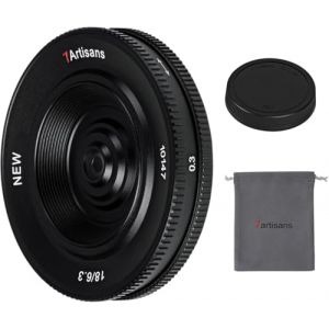 7artisans Objectif APS-C 18mm F6.3 Ultra-Fin APS-C Prime pour appareils Photo Fujifilm XF compacts sans Miroir pour Fuji Xh2s XT4 XT3 XE4 Xs10 X-A10 X-A7 X-M2 X-T10 X-T2 X-T20 X-Pro1 X-Pro2 X-E1 X-E2 (7-artisans Official Store, occasion)