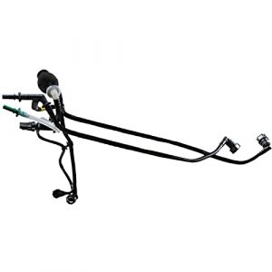 Durite Tuyau d'Alimentation de Carburant avec Pompe Poire d'Amor&ccedil;age compatible avec C2 C3 DS3 NEMO XSARA 1007 2008 206 207 208 307 BIPPER 1.4 HDI 70ch - 1574T1 1574G9 1574Q3 (Odocar, neuf)