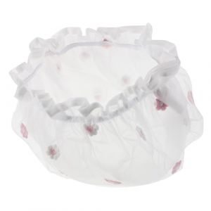 Veemoon Bonnet de Étanche Bonnet Réutilisable avec Motif Floral Élégant Maille Confortable Capacité pour Types de Cheveux (lucy Liu, neuf)