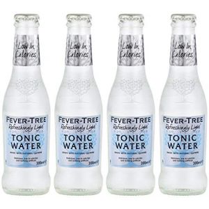 Fever Tree Naturally Light Indian Tonic Water 4 X 200ML (The Marvellous Group, neuf)