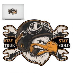 Autocollants Pour V&eacute;hicule Eagle - Autocollants Imperm&eacute;ables Pour Voiture, Autocollant Pour Carrosserie Automobile Eagle | Autocollant De Protection Solaire Pour Moto, Voiture, D&eacute;corat (Shankui&rsquo;s Stead Hub, neuf)