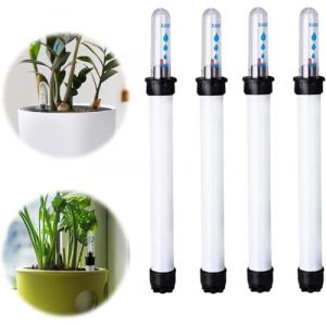 Indicateur de Niveau d'eau Pratique, 4 pcs Jauge de Niveau d'eau pour Les Plantes Indicateur 20cm,compteur d'eau v&eacute;g&eacute;tal,Moniteur d'Arrosage pour Jardinage Int&eacute;rieur et Ext&eacute;rieur (XingShengLiLiang, neuf)