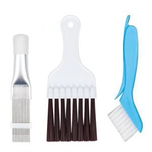 HAZMA 3 Pièces Brosse De Climatiseur, Brosse De Nettoyage Condenseur De Climatiseur, Brosse De Nettoyage À Ailettes, Climatiseur Peigne À Condensateur Peigne À Ailettes, Pour Nettoyer (anqingyandian, neuf)