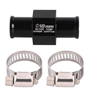 EBTOOLS pour Support sonde Temperature Eau pour manometre Temperature d'eau pour manometre de température d'eau pour 16mm Water Temp Sensor Adaptor Adaptateur de température de l'eau Noire, adaptateu (yafaa, neuf)