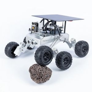 SUNFOUNDER GalaxyRVR Mars Rover Kit Robot vidéo Intelligent Compatible avec Arduino UNO R3 avec ESP32 Cam pour visuels FPV en Temps réel, Carte R3 et Piles Rechargeables incluses (MakerMaker, neuf)