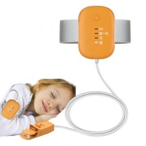Zahoken Alarme Pipi Au Lit pour Tout-Petit, Chargement USB avec Alarme Sonore D'énurésie, Fournitures D'énurésie avec 3 Modes, Alarmes De Pot Sûre À Haute Sensibilité pour Tout-Petit (suncheno, neuf)