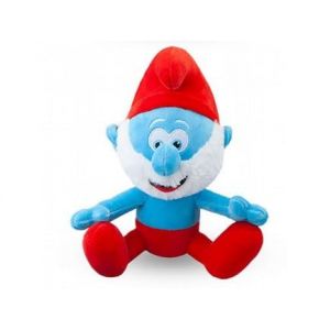 cavernedesjouets Peluche Grand schtroumpf 33 cm - Set Doudou Enfant Collection schtroumpf avec 1 Carte Tigre (cavernedesjouets, neuf)