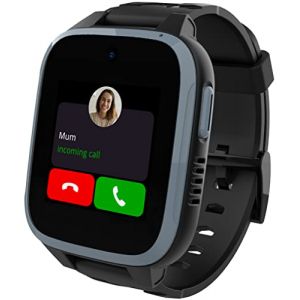 XPLORA XGO 3 - Montre connectée pour Enfants (avec SIM) – 4G, Appels, Messages, Mode école, Fonction SOS, localisation GPS, Appareil Photo, podomètre - incluant 3 Mois d'abonnement Gratuit (Noir) (XPLORA TECHNOLOGIES LIMITED, neuf)