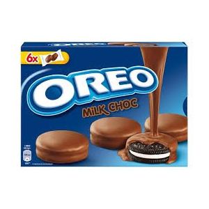 Biscuits Oreo recouverts de chocolat au lait 246 gr. (LOGAN MALL, neuf)
