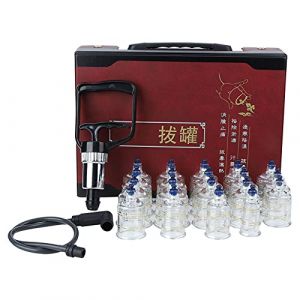 Faceuer Defult Ensemble de ventouses chinoises pour hijama - Ensemble de ventouses de massage professionnelles - 19 ventouses - Ensemble de thérapie sous vide pour masser les muscles et les (lit. a few metres of sunshine, neuf)