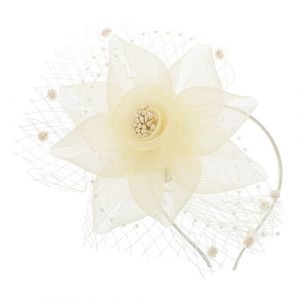 Healeved -tête Bibi En Maille Pour Femme Accessoires Pour Cheveux Bibi Pour Femme Bibi Pour Soirée Thé Coiffe Élégante (Accompany JY, neuf)
