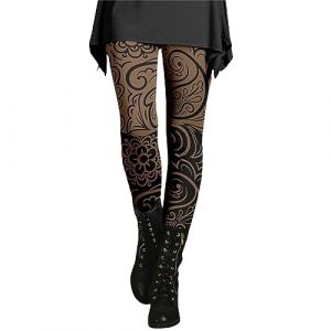 Legging Simili Cuir Femme Marron - Pantalon Travail XS, Survetement Large, Cargo Militaire Noir - Cyber Monday 2024 Prime Deals (Cocila, neuf)