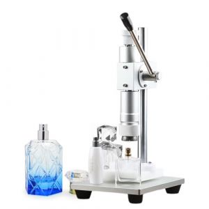 QFGain Machine à Sertir Manuelle pour Sceller Les Bouteilles De Parfum, Capsuleuse en Aluminium pour Parfum, Sertisseuse pour Vaporisateur De Parfum 13-20 Mm, Machine à Sceller Les Bouteilles,20mm (QFGain®, neuf)