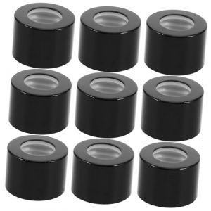 FRCOLOR 10 Pièces Bouchon De Bouteille D'Aromathérapie Couvercles De Canette Bouteille De Parfum Diffuseur De Bouteille De Parfum Vides Couvercles De Bouteille De Parfum En Verre (Laners, neuf)