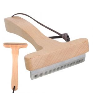 Xujuika Outil De Toilettage Pour Chevaux | Nettoyant Tondeuse Poils Animaux Domestiques | Brosse Démêlante Anti-Rouille pour Chiens, Chats, Chevaux et Animaux de Petite et Moyenne Taille (Xujuika, neuf)