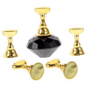 FRCOLOR 1 Jeu base de pratique de manucure trousse &agrave; ongles accessoires clou kit pour ongles kit nails outils manucure support d'art d'ongle de bricolage base de pratique des ongles r&eacute;sine (Laners, neuf)