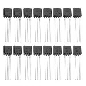 eMagTech 50pcs BS170 Transistor Mosfet Remplacement N Canal Redresseur MOSFET Tube N-canal Tubes à Effet de Champ pour Projet de Bricolage Électronique Contrôle de Moteur à Courant Continu (eMagTech, neuf)