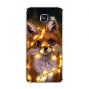 KARTXITAI Coque Compatible avec Samsung Galaxy A3 (2016),Housse Étui de Protection en Ultra Transparente Silicone en Gel TPU Souple Case Cover Shock-Absorption-Renard Rouge (KARTXITAI, neuf)