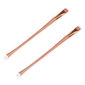 WRITWAA 2 Pi&egrave;ces Pinceau pour Eyeliner et Sourcils Outils de Beaut&eacute; pour Tra&ccedil;age Parfait Brosse &agrave; Yeux Fibres Synth&eacute;tiques (Saieli, neuf)