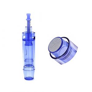 MONA Ultima A1 Aiguilles nano dermapen Cartouche Dr Pen Aiguilles Dr Pen Microneedling Derma pen électrique 12 broches Titane Micro-aiguille Derma Roller (Round NAN) (p-beauty, neuf)