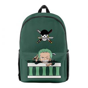 WANHONGYUE One Piece Anime Backpack Sac à Dos Sacs portés Dos Sac d'école pour Garçon et Fille / 27 (WANHONGYUE, neuf)