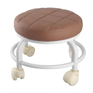jerss Tabouret Roulant Pouf Roues Chaise Enfants Maison Roue Universelle Tabouret Bas Beau Tabouret De Couture avec Tabouret À Langer Tabouret De Patinage À roulettes Tabouret De (Guoenir, occasion)