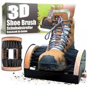 SULPO Grattoir &agrave; Chaussures - Gratte Chaussures ext&eacute;rieur - Brosse Chaussure - Gratte Bottes de Travail - Brosse Chaussure Nettoyage (Simon78000, neuf)