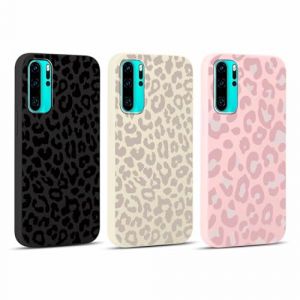 Yoedge 3 Pièces Coque pour Huawei P30 Pro 6,47", Ultra Fine Souple Silicone TPU avec Aesthetic Motif Léopard Design Étui pour Femmes, Antichoc Anti-Rayures Bumper Protection Housse pour Huawei P30 Pro (Lei Xiao, neuf)