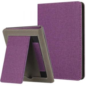 MOKASE pour 6.8" Kindle Paperwhite 11&egrave;me G&eacute;n&eacute;ration &Eacute;tui (Mod&egrave;le: M2L3EK / M2L4EK), Housse en Cuir PU, Intelligent Veille/r&eacute;veil Automatique avec Dragonne & Fente de Carte, Purple (MOKASE, neuf)