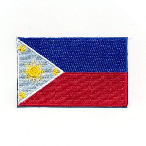 hegibaer 0114 Mini écusson thermocollant Motif drapeau des Philippines Manila Luzon 30 x 20 mm (hegibaer, neuf)