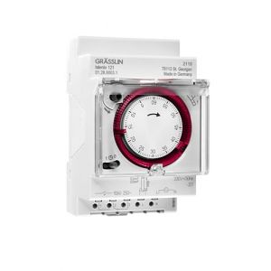 Grässlin 01.28.0003.1 talento 121- Horloge programmable analogique avec Programme de 60 Minutes, Montage sur Rail ; avec borniers enfichables (avantrado.shop, neuf)