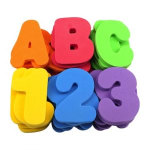 Lettres flottantes en mousse de bain - jouets de reconnaissance alphabet pour enfants, ensemble de bain éducatif | jouets de bain et de douche en mousse colorés, éducatifs et amusants (ruixjz, neuf)