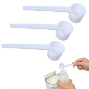 XPEX 3 Pièces 5g cuillere doseuse gramme Cuillère Doseuse, Mesureur Protéine Poudre Café, Cuillères à Mesurer avec Graduation 5 g, cuillère doseuse café pour La Cuisine Le Thé（Blanc） (UAB "DAFUHUA LT", neuf)