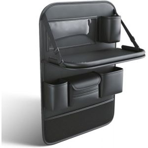 ZanLIn Organiseur de siège arrière de Voiture pour Ford Transit Custom 2012-2024, Organisateur de siège pour Banquette arrière avec Table Pliante (linglingyuanUKshop, neuf)